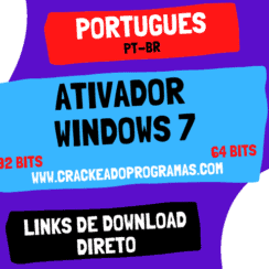 Ativador Windows 7 Gratis Download (32 bits / 64 bits) PT-BR 2024