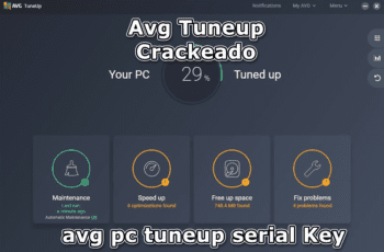 Avg Tuneup Crackeado + Serial 2022 Grátis Download PT-BR