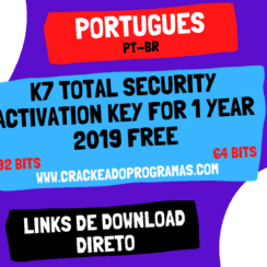 K7 Total Security Activation Key For 1 Year 2019 Free