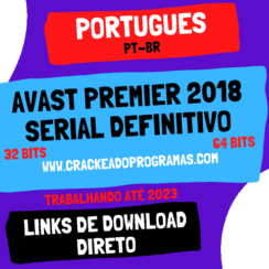 Avast Premier 2018 + Serial Definitivo Gratis Download PT-BR