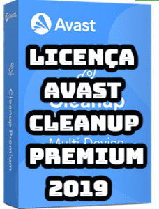 licença avast cleanup premium 2019